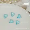 Explosiones Japonesas Celebridad de Internet Arte de Uñas Amor Diamante Cristal Color Mágico Corazón Torcido Diamante Luz de Luna Corazón de Melocotón Diamante Puntiagudo Armadura de Novia Joyería