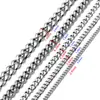 Cadena Cubana de Acero de Titanio para Hombre, Cadena para Clavícula, Versátil, No se Desvanece, Acero Inoxidable, Venta Caliente Transfronteriza