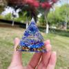 Vendas Diretas da Fábrica Comércio Exterior Transfronteiriço Bola de Cristal Resina Pirâmide Ornamentos Artesanato de Cascalho Atacado Decoração para Casa