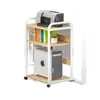 Rack Principal de Computadora Estante de Almacenamiento de Oficina Gabinete de Escritorio de Almacenamiento Hecho a Medida Estante Móvil para Caja de Escritorio Soporte Estante para Impresora