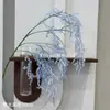 Flores artificiales con espigas de arroz colgantes y frutos de mijo, nuevo modelo de goma blanda, para arreglos florales de pared, decoración de bodas, decoración del hogar, transfronterizo