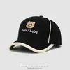 Chapéus Legais de Novo Estilo para Crianças, Bonés de Baseball para Meninos e Meninas, Chapéus de Sol de Ursinho para o Verão, Exportação