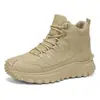 Novos Sapatos de Caminhada Masculinos Tamanho Grande 48 para Viagens ao Ar Livre, Sapatos de Cano Alto para Trekking no Deserto e Montanhismo para Homens, Outono/Inverno 2026