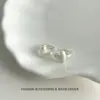 Populares Aretes Clásicos de Esmalte de Colores en Forma de Corazón para Mujer, Moda Retro Francesa, Sensación de Alta Calidad, Simples y Elegantes, Clips para Oreja Versátiles