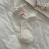 Meias Curtas para Mulheres, Bordado Listrado Estilo Japonês, Meias de Cano Curto Simples e Versáteis, Antiodor, Antiderrapantes, Respiráveis, Absorventes de Suor, Meias Invisíveis