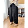 Pantalones cortos de lino puro para mujer, primavera 2025, recién llegados, estilo retro artístico, holgados y adelgazantes.
