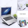 Caixa Mista Suporte Ajustável de Metal para Laptop, Suporte de Mesa para Laptop