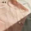 Pez Koi Patrón Oscuro de Ola Tela de Gasa Primavera Otoño Patrón Antiguo Flor Quemada Tela Hanfu Falda de Cara de Caballo Tela de Organza Dao