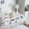 Estante de almacenamiento de escritorio de doble capa, soporte para computadora, ideal para dormitorios, escritorios de oficina y mesas de estudio; una gran mejora para los espacios de trabajo de los estudiantes y para organizar artículos