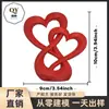 Produto Novo Transfronteiriço Impresso em 3D Estátua de Amor Tecido Eterno Ornamento de Mesa Presente de Casamento Aniversário Dia dos Namorados