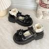 Mocasines de Cuña Estilo Francés para Mujer, Nuevo Modelo Primavera 2026, Zapatos Mary Jane Versátiles Estilo Academia Británica para Mujer