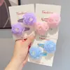 Pinzas para el pelo de flores para niños, estilo hada, versátiles, dulces y lindas, accesorios para el pelo para niñas, pinzas que no dañan el pelo, adecuadas para salidas y fotos