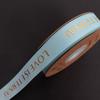 Cinturón de hilo inglés bronceado de 2,5 cm, cinta de poliéster para regalo, lazo para floristería, cinta para embalaje, cinturón artesanal.