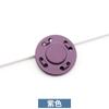Fivela magnética oculta de metal colorido fivela magnética fivela invisível oito furos ultrafina costurada à mão botão magnético absorvente de ferro