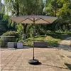 Guarda-sol Retangular para Exterior Varanda Pátio Guarda-sol Loja de Jardim À Prova de Chuva Inclinação Barraca Guarda-chuva de Chuva