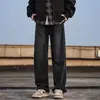 Conjunto de manga corta de alta gama para hombre, verano, camiseta americana moderna combinada con jeans rebeldes y guapos, conjunto de dos piezas de verano para hombre