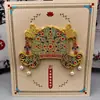 Xi'An Souvenir Turístico Coroa de Fênix Série de Ímãs de Geladeira Estilo Chinês Adesivos Magnéticos de Metal Tendência Nacional Artesanato Cultural e Criativo
