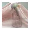 Tela de organza de gasa de seda Magnolia YC016, tela de tul encriptada para vestido de novia hanfu, venta al por mayor