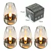 Luz de té solar impermeable para exteriores transfronteriza, luz nocturna inteligente controlada por luz, luz ambiental decorativa, luz de vela solar