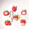 Coelho Morango Vermelho Brilhante Desenho Animado Doce DIY Grampo de Cabelo Capa de Celular Flor de Sapato Decoração Acessórios Atacado