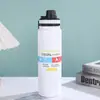 Botella Espacial Portátil para Deportes al Aire Libre Taza de Agua Gran Capacidad Montaje en Coche Termo de Acero Inoxidable Taza de Barriga Grande Regalo de Negocios