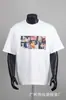 2026 Verão Unissex Cort Alcatraz Caimento Solto Camiseta Manga Curta Masculina Logo Carta Camiseta Jovem Casual Manga Curta