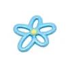Cuentas de Flor Irregulares Huecas de Colores Dulces Pintadas en Spray Accesorios de Colgante para Collar Hecho a Mano DIY Venta al por Mayor