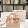 MACK JHARLES este año popular bolsa de toffee bordada para mujer 2025 primavera nuevo bolso de mano de alto diseño