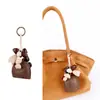Saco de Sino de Mão com Casca de Fruta Natural Pingente Sino de Vento de Fruta Feito à Mão Cordão de Sementes de Bodhi com Contas de Madeira Instrumento de Terapia Sonora