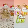 Oro Puro 999 Oso Flor Princesa Buena Suerte Colgante de Oro Serie Gatito de Peluche Cordón Promoción de Transmisión en Vivo de Tiktok