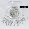 Rinestones para Uñas Dongzhou 3*2MM Gotas de Agua Pequeñas con Parte Trasera Puntiaguda Rinestones Accesorios para Joyería DIY Súper Brillantes Rinestones de Cristal K9 Uñas Postizas Rinestones Apilados