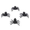 Araña pequeña falsa Halloween juguete pequeño luminoso negro multicolor mini algodón simulación araña pequeña 3 especificaciones