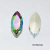 Dongzhou Cavalo de Cristal Olho de Boi Fundo Pontiagudo Diamante de Vidro Acessórios para Joias DIY Diamante Adesivo para Vestido de Casamento Diamante para Unhas Novo Fábrica de Diamantes Atacado