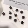 Zhen Tu Cuentas de Vidrio de Estrella de Cinco Puntas de 8 mm Cuentas de Vidrio Degradadas Cuentas Sueltas Aretes DIY Accesorios para el Cabello Colgante para Mujer Materiales