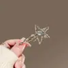 Pasador de Estrella de Cinco Puntas de Alta Gama para Mujer, Pinza Lateral Sencilla para Niña, Pinza para Fleco, Elegante Pinza de Pato, Tocado de Pasador