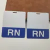 En stock Permiso de trabajo para enfermera RN americana Figura de bienvenida de plástico Tarjeta VIP de dibujos animados Tarjeta anti-exhibición transparente de PVC