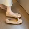 Primer Encuentro Temporada Lazo Suave Zapatos Planos de Ballet 2026 Nuevos Versátiles Zapatos Rollo de Huevo