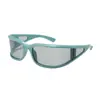 2025 Nuevas Gafas de Sol Curvas de Una Sola Pieza Y2K Sexy para Viajes Playa Costa Ciclismo Deportivas Futuristas