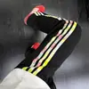 Calças Largas Juvenis Masculinas Tendência Estilo Americano Corte Reto Solto Outono Novas Calças Casuais Cinza