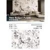 Foshan Réplica Piedra Sinterizada Esmaltada Pared de Fondo para TV Sala de Estar Azulejo 800x2600 Veta Continua Losa Grande Moderna Lujo Ligero