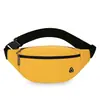 Riñonera Deportiva Casual Unisex, Riñonera Impermeable de Tela Oxford, Bolso Cruzado para Pecho Portátil Multicolor