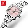 Nuevo Modelo de Relojes para Dropshipping de Oulisi, Relojes Cuadrados de Cuarzo Simples y Elegantes para Mujer, Reloj Impermeable para Mujer