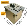 Partes de Máquina de Pulverización Electrostática al por Mayor Cubo de Polvo para Pulverizar Cubo Ciclón Grande Cubo Cuadrado Cubo Vulcanizador