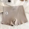 Cueca Boxer Antibacteriana 10A para Mulheres, Algodão com Fio Anti-Exposição, Forro de Algodão Puro Estendido e Alargado Calça de Segurança Feminina Dois em Um