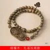 Sândalo verde DIY Zakiram pulseira especificações 0,6 masculino e feminino literário brincar rosário de mão joia decorativa fábrica atacado