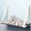 Nueva hamaca para gatos transfronteriza para balcones, alféizares y para tomar el sol junto a la cama, estructura de escalada para gatos con ventosa, hamaca para gatos mascota