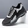 Zapatos Nuevos para Hombre, Versión Coreana, Zapatos Deportivos Versátiles de Suela Blanda, Malla Transpirable, Zapatos Casuales Ligeros, Zapatillas de Correr Antideslizantes y Resistentes al Desgaste