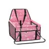 Bolsa plegable para mascotas en coche, alfombrilla para gato copiloto, bolsa de transporte para perros al aire libre, asiento de seguridad desmontable para mascotas en coche