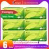 Xinxiangyin tecido de chá linguagem 3 camadas 130 folhas 6 pacotes domésticos guardanapo acessível papel higiênico papel higiênico tecido atacado