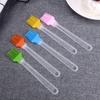 Brocha de silicona dividida brocha para aceite de barbacoa gadget para hornear brocha para salsa brocha para pastel brocha para BBQ suministro directo